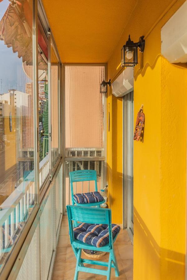 2Br Flat - Aircon - 5 Min Walk To Benidorm Beach Exterior foto